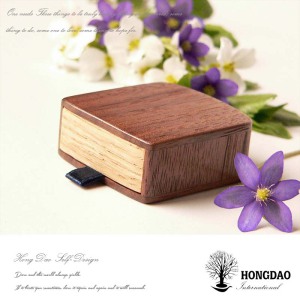 Hongdao Custom Wooden Ring Packaging Box for Gift_D